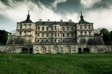 Fototapeta premium Ancient castle in western Ukraine