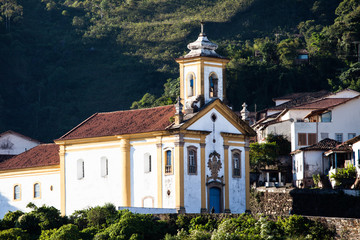 Fototapeta na wymiar Ouro Preto, Brazylia, Ameryka Południowa.