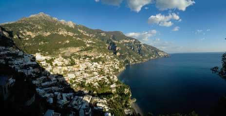 Positano in the Amalfi coast, Italy