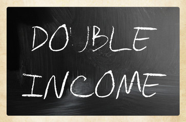 Obraz premium marketing concept blackboard