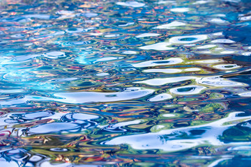 Abstract background of water in the pool