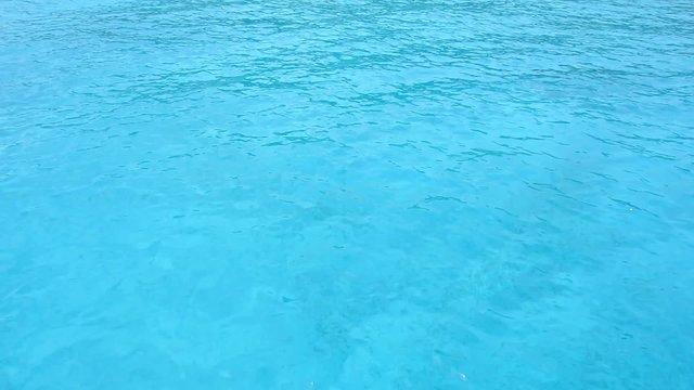 Ozean - Video - Hintergrund niemand und leer