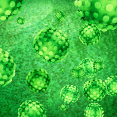 Coronavirus - 3D Render