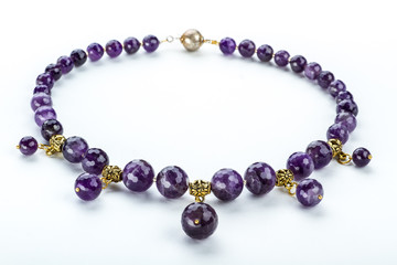 natural stone beads necklace