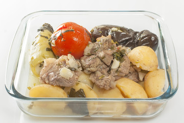 chanakhi - Georgian dish of lamb