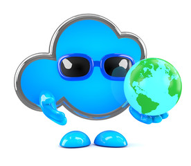 Cloud studies the World