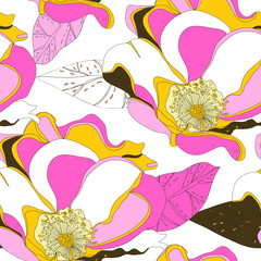 Floral texture
