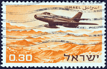 Dassault MD.454 Mystere IVA military aircraft (Israel 1967)