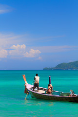 Boat in Phuket Thailand