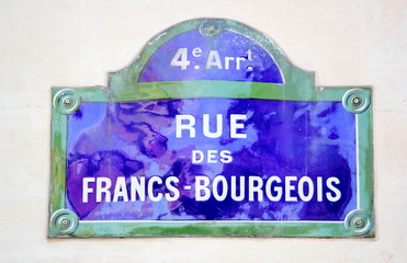 Rue des Francs Bourgeois