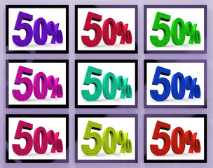 50 On Monitors Showing Big Clearances And Promotions