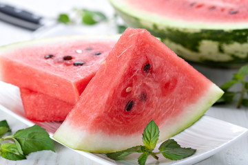 watermelon slices