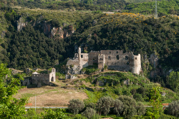 Fototapeta premium Castello S.Michele o Abatemarco a Santa Maria del Cedro