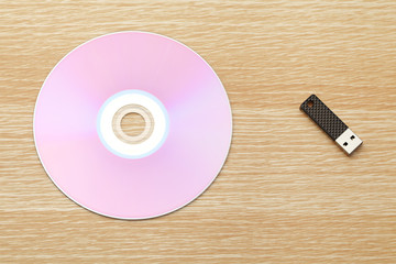 CD and USB drive