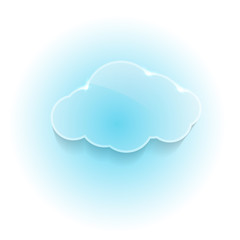 Glossy shiny dream cloud