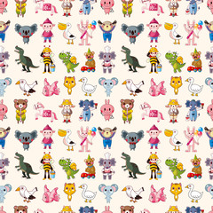 seamless animal pattern