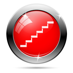 Metallic glossy icon