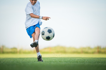 Fototapeta premium kids soccer