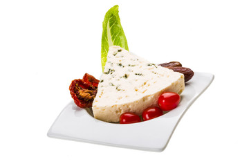 Spanish cheese with mould