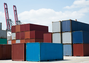 cargo containers
