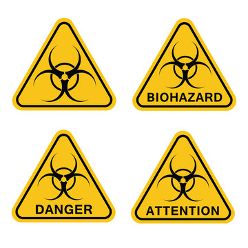 Biohazard, sign. Danger.