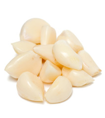 garlic isolated