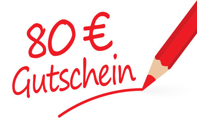 80 € Gutschein