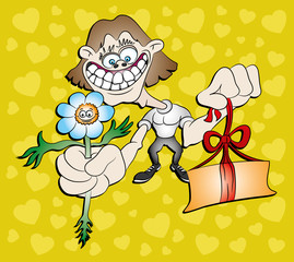 Birthday illustration.