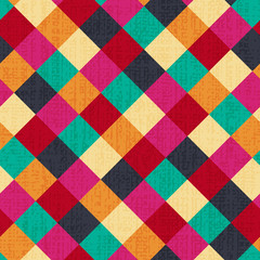 seamless geometric rhombus background