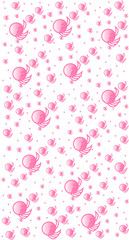 pink pattern vector background