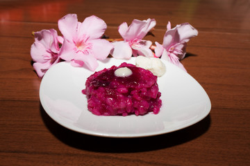 Risotto alla rapa rossa