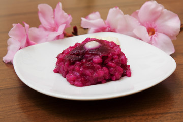 Risotto alla rapa rossa