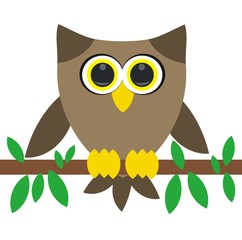 owl on a tree