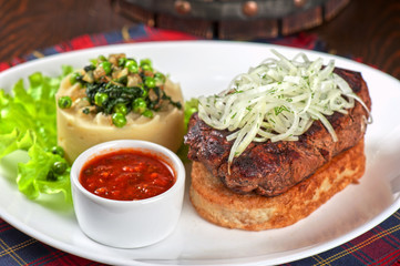 Gourmet steak meat