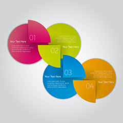 Template, vector eps10 illustration