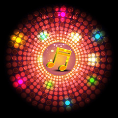 music festival with glowing light © memorialphoto