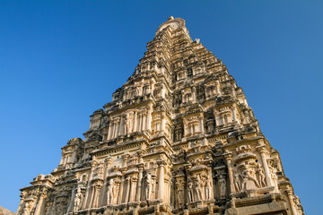Fototapeta na wymiar Virupaksha Temple in Hampi, Karnataka, India