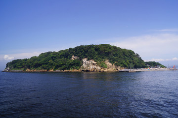 Naklejka premium 猿島