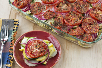 Vegetable casserole