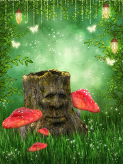 Magic stump
