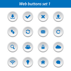 Web buttons set 1