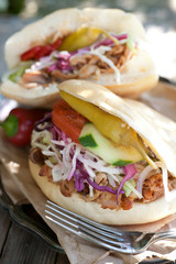Großer und kleiner Kebab