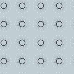 Pattern circles_blue