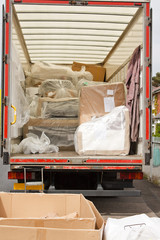 removals van or truck © stocksolutions