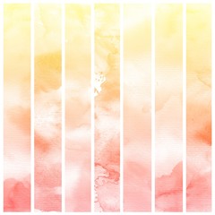Set of Water Color Background. Abstract Background.