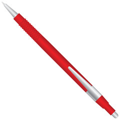 Red ballpoint pen