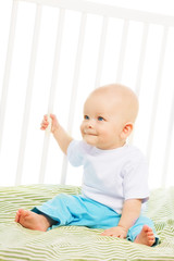 Fototapeta premium Cute baby boy