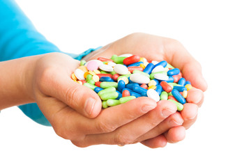 Handful of pills