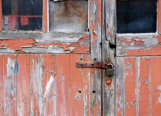 Old garage door