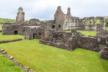 Fototapeta na wymiar ruins of Crossraguel Abbey, Ayrshire, Scotland
